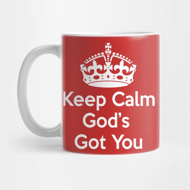 Keep Calm Christian Design Gifts by BeLightDesigns